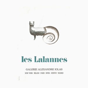 François-Xavier Lalanne, Expo 70 - Galerie Alexandre Iolas, 1970, Plakat auf Papier