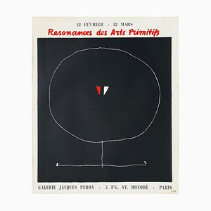 Thomas Gleb, Expo 60 - Galerie Jacques Perron, 1960, Plakat auf Papier