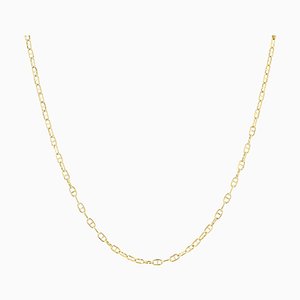 Moderne 18 Karat Gelbgold Marine Mesh Kette