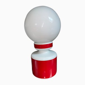 Vintage Keramik Mushroom Ball Lampe