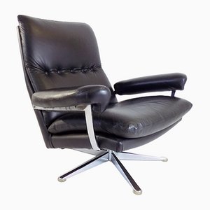 Mid-Century ESA Leather Armchair by Werner Langenfeld for Palma