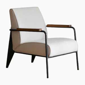 Rauter of Salon Astoned Urban Raw Armchair by Jean Prouvé for Vitra, Set of 2