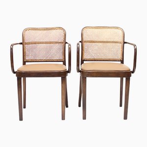 Model A 811/1 F Armchairs by Josef Hoffmannn for Thonet, 1930s, Set of 2