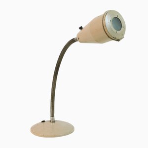 Lámpara de escritorio italiana industrial, años 60