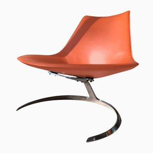 Scimitar Chair by Ivan Schlechter for Jørgen Kastholm & Preben Fabricius, Denmark