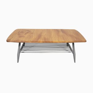 Grey Leg Coffee Table by Lucian Ercolani for Ercol, England, 1970s