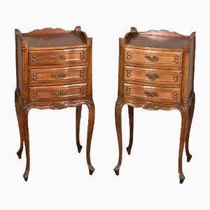 French Bedside Cabinets Louis XV Style, Set of 2
