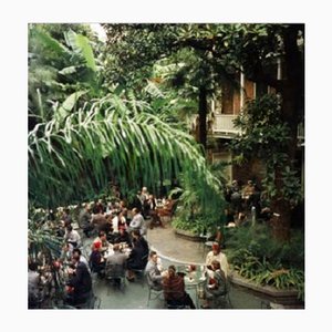 Slim Aarons, Brunch chez Brennan, Imprimé sur Papier Photo, Encadré