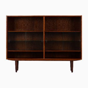 Mid-Century Low Rosewood Bookcase Display Cabinet by Carlo Jensen for Hundevad & Co., 1960s