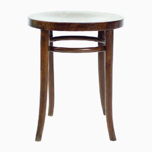 Round Stool in the Style of Thonet from Tatra, 1950s