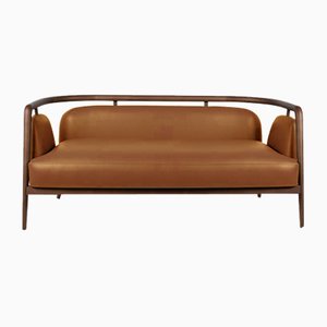 Essex Leather Sofa by Javier Gomez