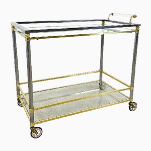 Vintage Mid-Century Bar Cart Serving Trolley