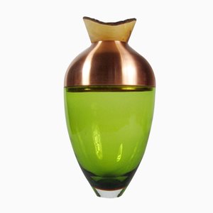 SV11 Green and Copper Stacking Vessel by Utopia & Utility