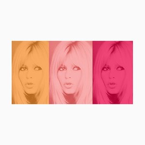 Pinkes Bardot Triptychon, 2020, Archival Pigment