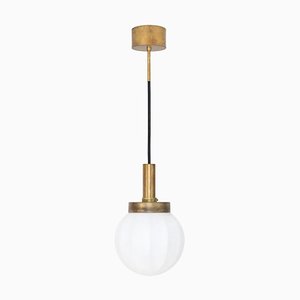 Kleine Klyfta Deckenlampe aus rohem Messing von Johan Carpner für Konsthantverk