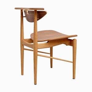 Reading Chair with Wood Veneer Seat by Finn Juhl