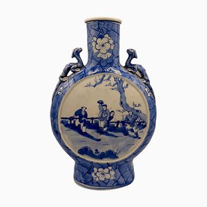 Blaue chinesische Vase