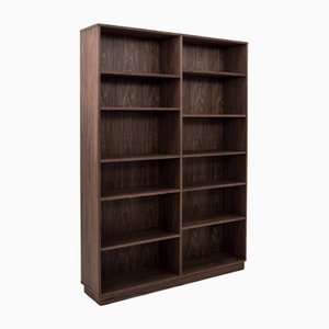 Scandinavian Walnut Bookcase