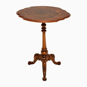 Antique Victorian Burr Walnut Occasional Table