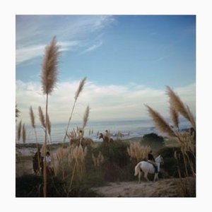 Slim Aarons, Pebble Beach, Impression sur Papier Photo, Encadré