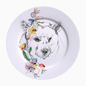Assiette An Ode to the Woods Ours Noir