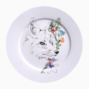 An Ode to the Woods Red Fox Dinner Plate