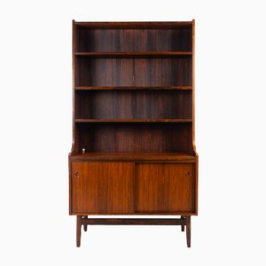 Danish Rosewood Bookcase by Johannes Sorth for Bornholm, 1960s