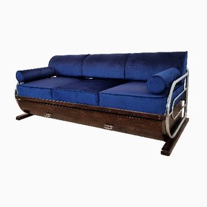 Bauhaus Chrome Sofa by Robert Slezak for Slezak Factories