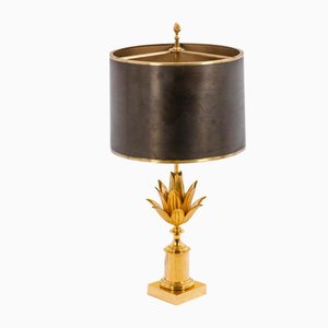 Lampe aus Bronze und Messing von Maison Charles, 1960er