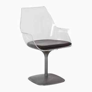 Champagne Swivel Chair Inspired by Estelle Laverne