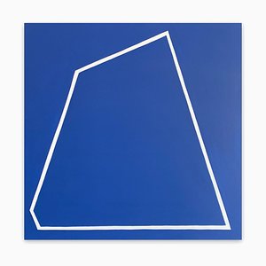 Ulla Pedersen, Untitled Blue 2009, 2020, acrílico sobre lienzo