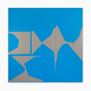Ulla Pedersen, Cut-Up Canvas II.6, 2017, Acrylic on Canvas
