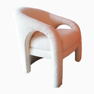 Vintage Sculptural Lounge Armchair by Vladimir Kagan for Weiman, USA, 1980s