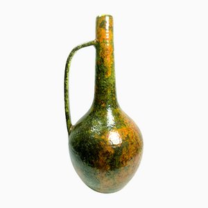 Ánfora o jarra Mid-Century grande de cerámica, años 70