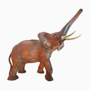 Aynsley, African Bull Elephant, England, Porcelain