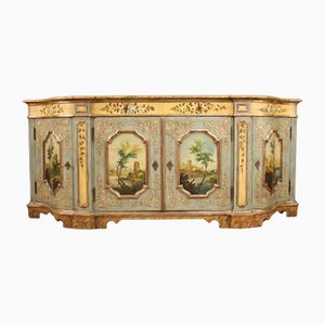 Lacquered and Painted Venetian Sideboard
