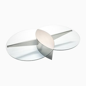 Intersecting Circles Coffee Table by Koenraad Dewulf for Belgo Chrom