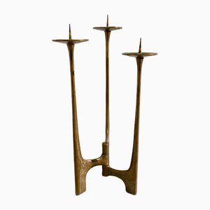 Very Large Brutalist Candleholder by Michael Harjes, Germany, 1960s