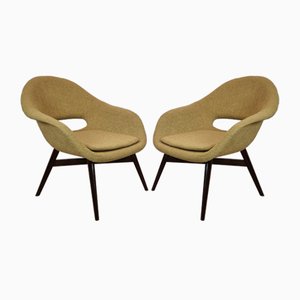 Set of Shell Armchairs by Miroslav Navratil