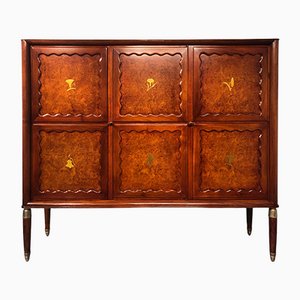 Mid-Century Italian Bar Cabinet or High Sideboard Attributed to Paolo Buffa