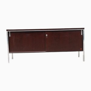 Credenza minimalista in metallo di Tecno, Italia, anni '70