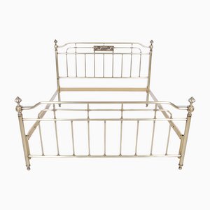 Vintage Brass Structure Double Bed
