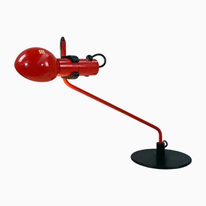 Red Desk Lamp by Raul Barbieri & Giorgio Marianelli for Tronconi, 1980s