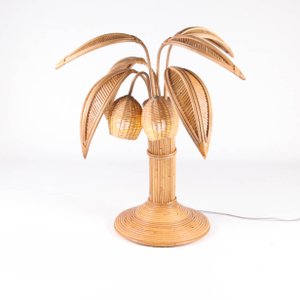 Rattan Kokosnuss Lampe