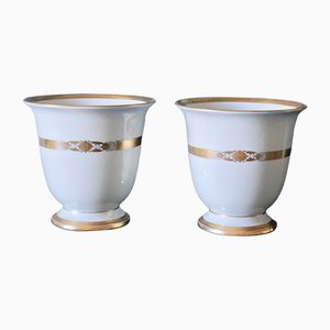 Vasi in porcellana di A Herend, set di 2