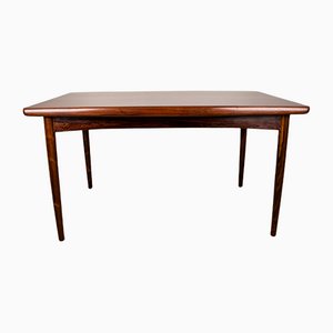 Large Danish Expandable Rosewood Dining Table by Rio by Dylund, 1960
