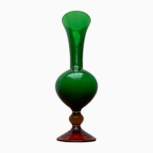 Vase Ornemental Vintage en Verre, Italie