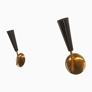 Lámpara de pared Sputnik al estilo de Stilnovo