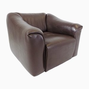 Dark Brown Leather DS47 Chair from De Sede