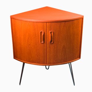 Small Mid-Century Teak Corner Cabinet by Victor Wilkins for G-Plan